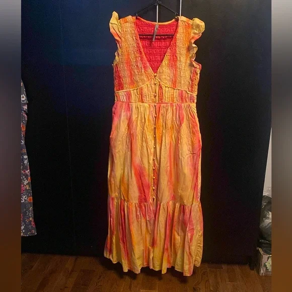 Anthropologie Peregrine Midi Dress - Picture 4 of 8